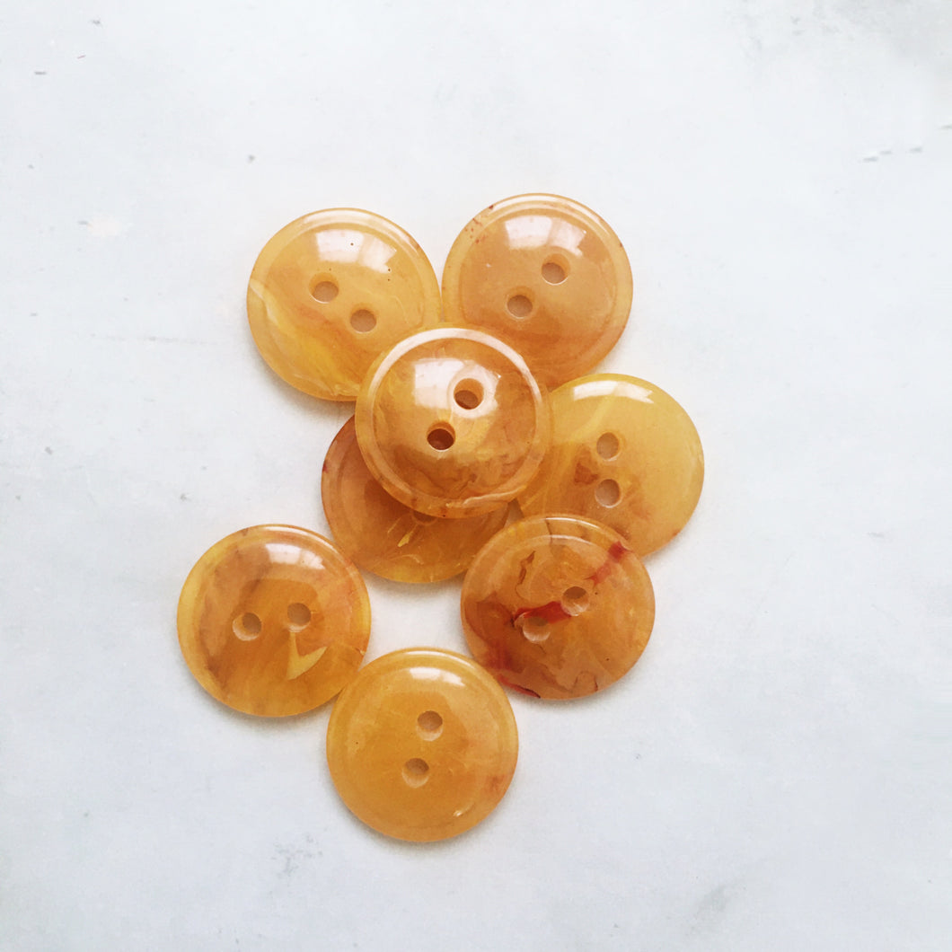 LOT DE 10 BOUTONS GINGER 20MM