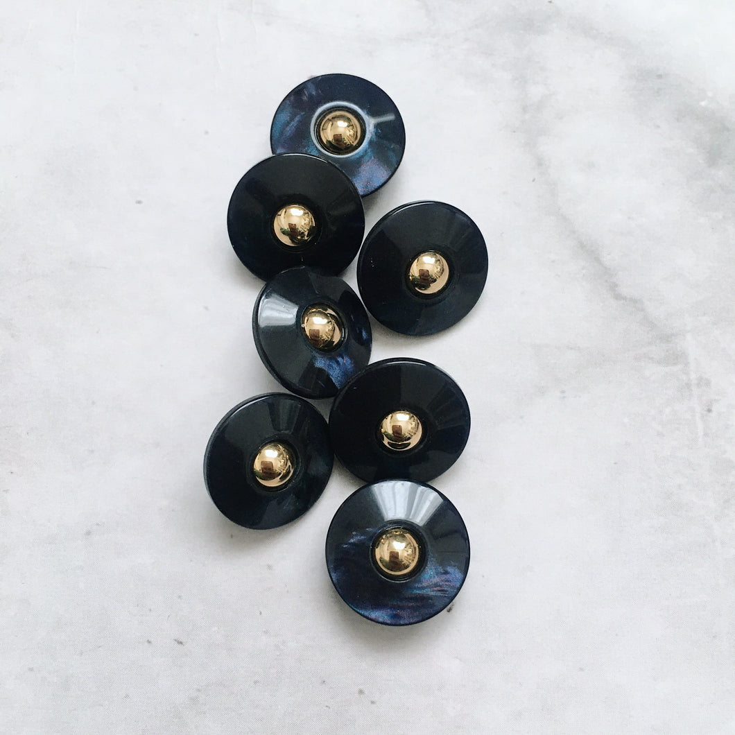 LOT DE 10 BOUTONS PONTE 12Mm