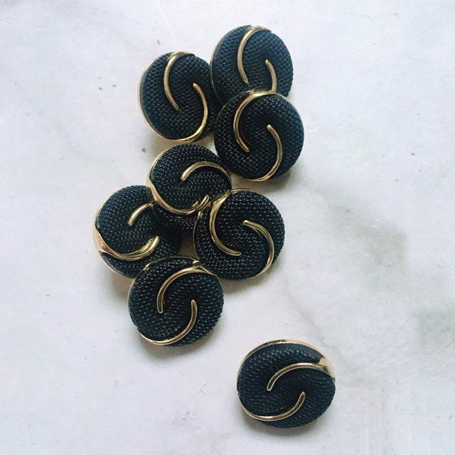 LOT DE 7 BOUTONS TIRR 19MM