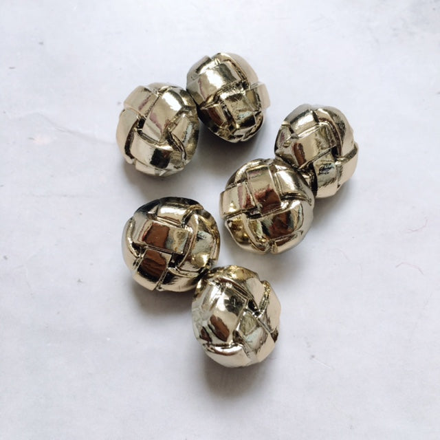 LOT 6 BOUTONS GREA 15MM