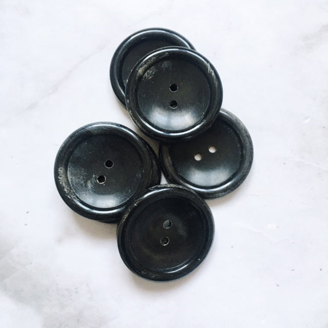 LOT DE 10 BOUTONS COATS 31MM