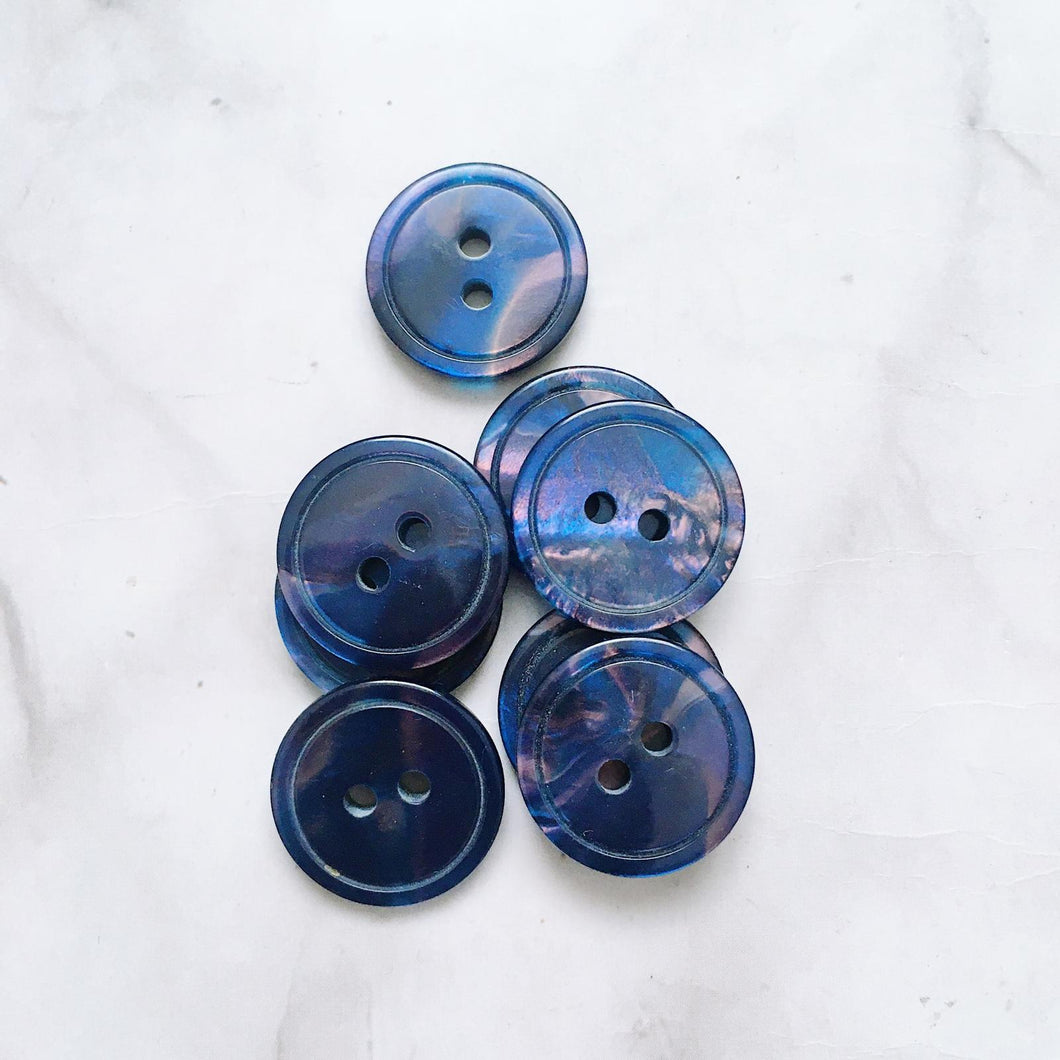 LOT DE 8 BOUTONS LIVO 17MM